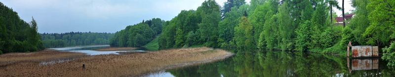 панорама,аксаково,пяловское водохранилище Аксаковские виды фото превью