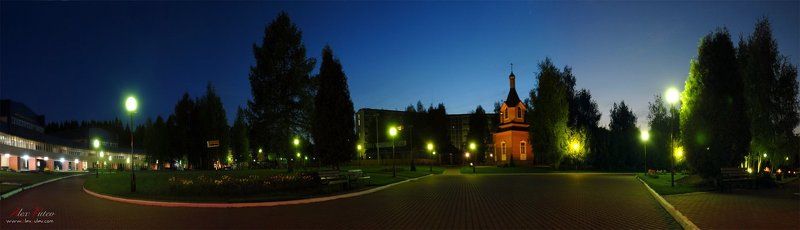 панорама,ночь,подмоскове Ночная панорамкаphoto preview