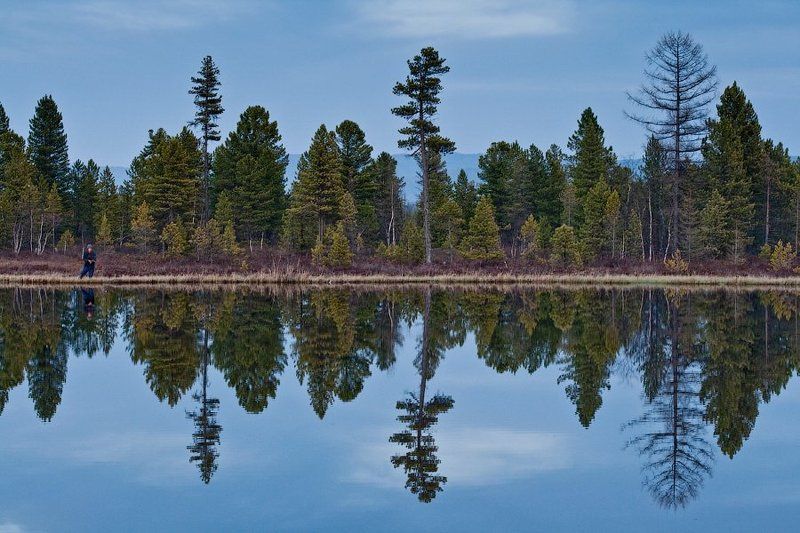 бурятия, байкал, озеро, рыбак * * *photo preview