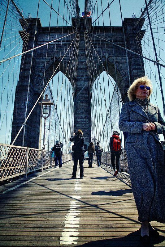 На Бруклинском мосту.photo preview