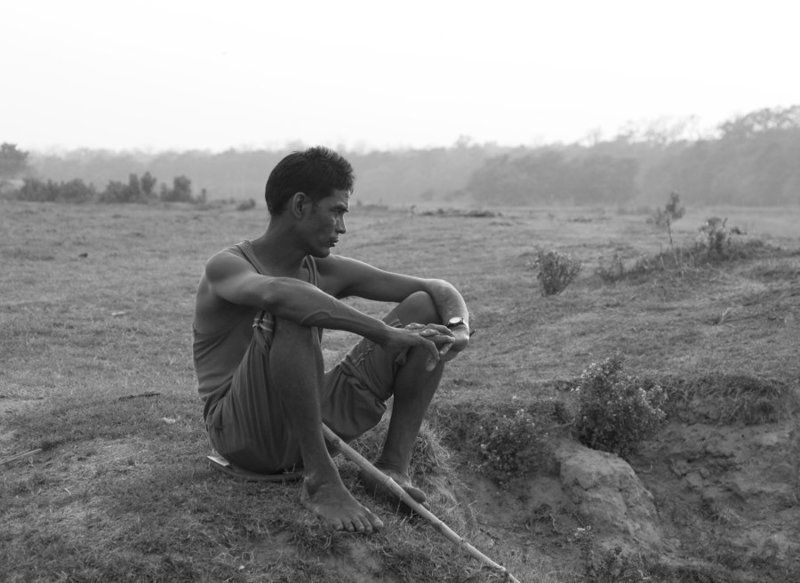 демон сидящий (по мотивам Врубеля)photo preview