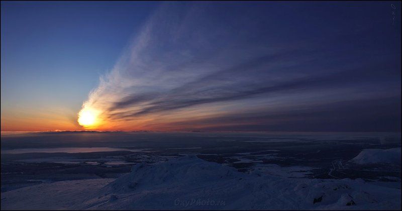 khibiny, mountain, russia, ski, горные лыжи, горы, кировск, россия, хибины Смотрите - падает звезда...photo preview