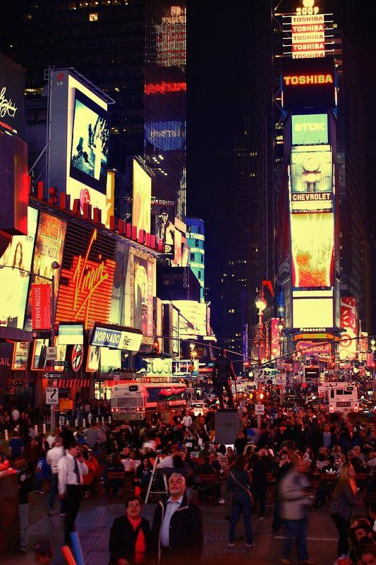 На Тайм сквер. Вечер.photo preview