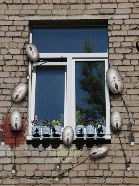 Покинув гнездо, мышки научились ползать.. Автор: Юлия Чекмарева , Юлия Чекмарева