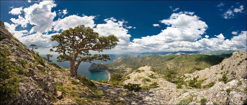 новый свет, крым, панорама, пейзаж, 2009, горы, море Новый светphoto preview