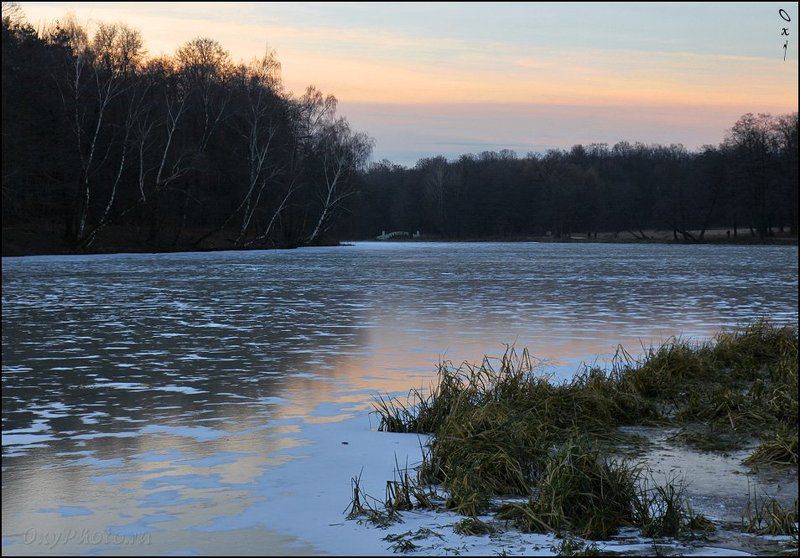 москва, кузьминки, moscow, kuzminki Зимние сумерки...photo preview