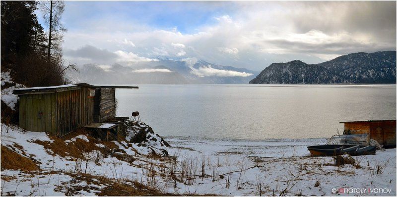 Горный алтай, Телецкое озеро Тёплый февраль на Алтын-Кёльphoto preview