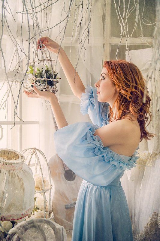 People, Portrait, Spring, Woman Веснаphoto preview