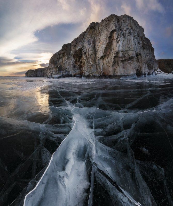В поисках чистого льда. Байкал, остров Ольтрек.photo preview