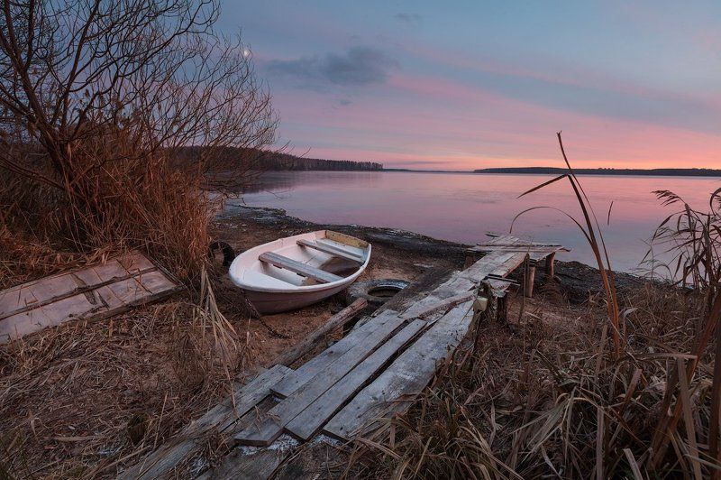 Вечер на озереphoto preview