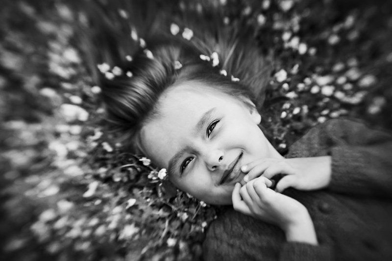 Black and white, Child, Children, People, Portrait, Дети, Люди, Портрет, Черно-белое фото ***photo preview