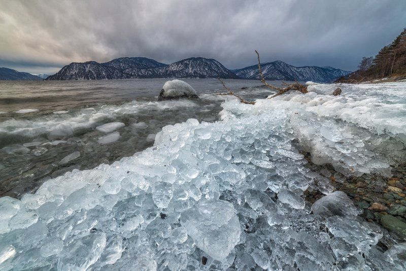алтай, телецкое озеро, яйлю Блеск Телецких алмазов.photo preview