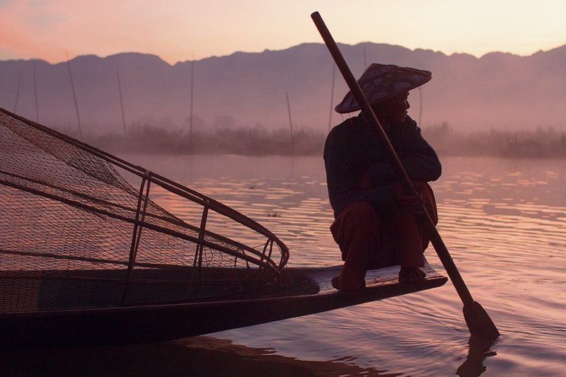 Estet MF, быт, Жанр, жанр, жизнь, Инле, инле, Мьянма, мьянма, путешествия, Репортаж, репортаж, Рыбаки, рыбаки Инле фото превью