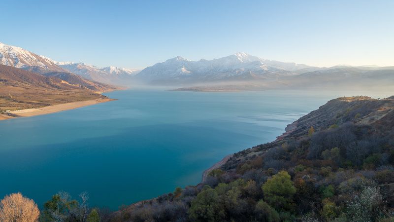 узбекистан, чарвакское водохранилище Чарвакское водохранилищеphoto preview