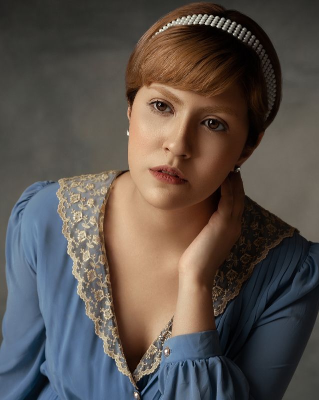 portrait, woman, studio, beautiful, model Leyliphoto preview