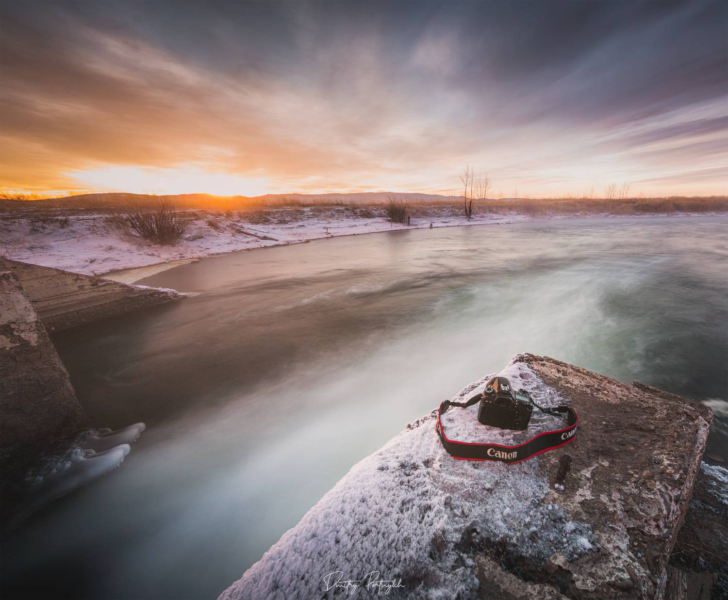 озеро, кенон, пейзаж, рассвет, Портных Дмитрий