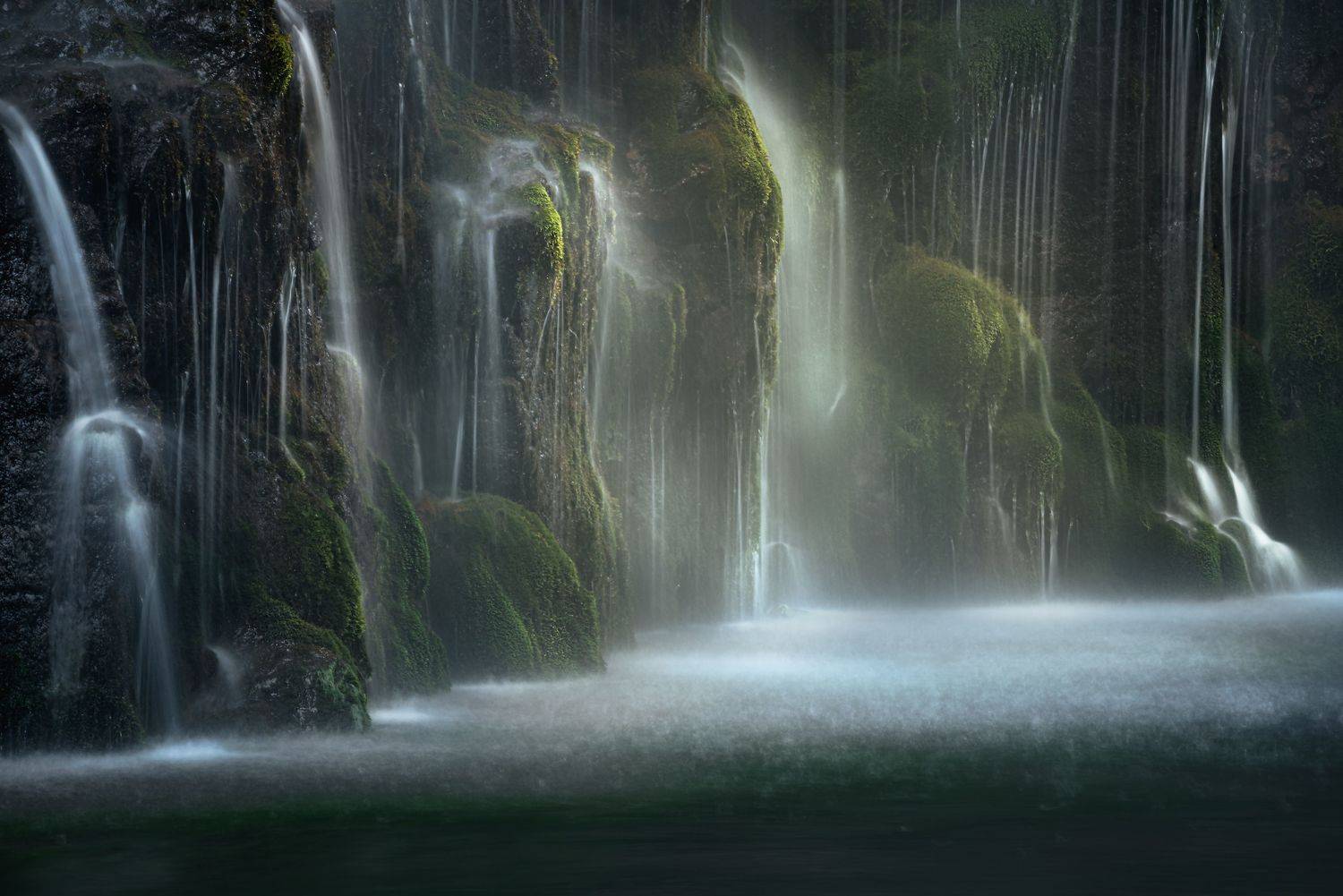 Dashbashi cascade waterfalls. Автор: Helen Vasilieva waterfall, Georgia, landscapes, nature, water, long exposure, Helen Vasilieva