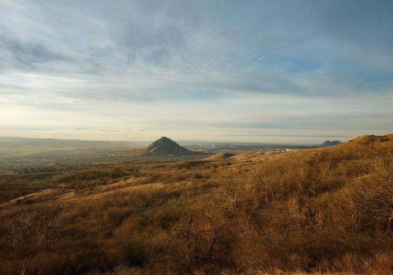 гора, пейзаж, зима, просторы Декабрь в Пятигорске.photo preview