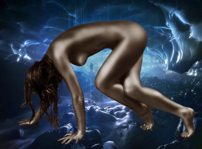 cosplay, косплей, фотомонтаж, коллаж, фотошоп, creative, креатив, photoshop, война, erotic, girl, nude, art, арт, арт-ню, девушка, модель,  обнаженная, фотомодель, фотосессия, эротика, bodyart, Лёд и пламеньphoto preview