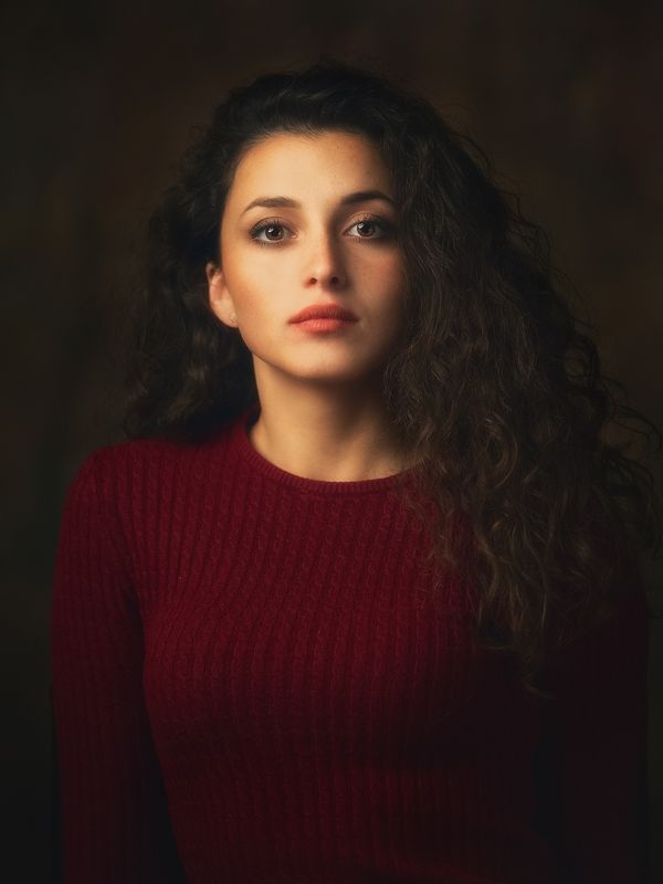 портрет, девушка Портретноеphoto preview