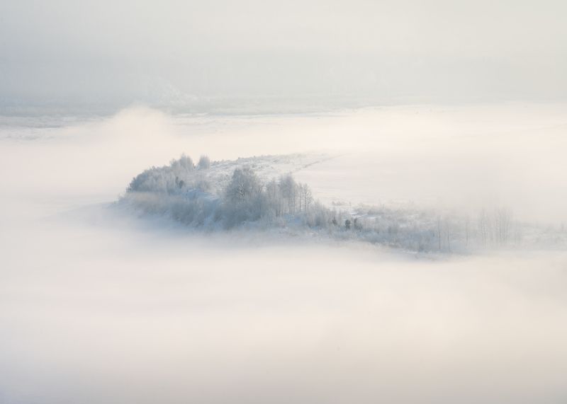 Туманным зимним утром…  Foggy winter morning...photo preview