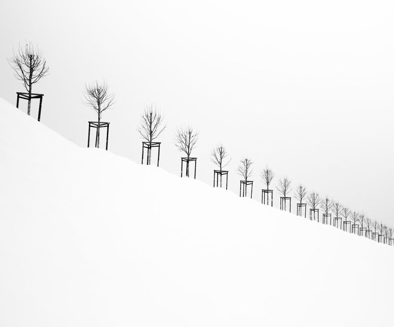 пейзаж минимализм  photo preview