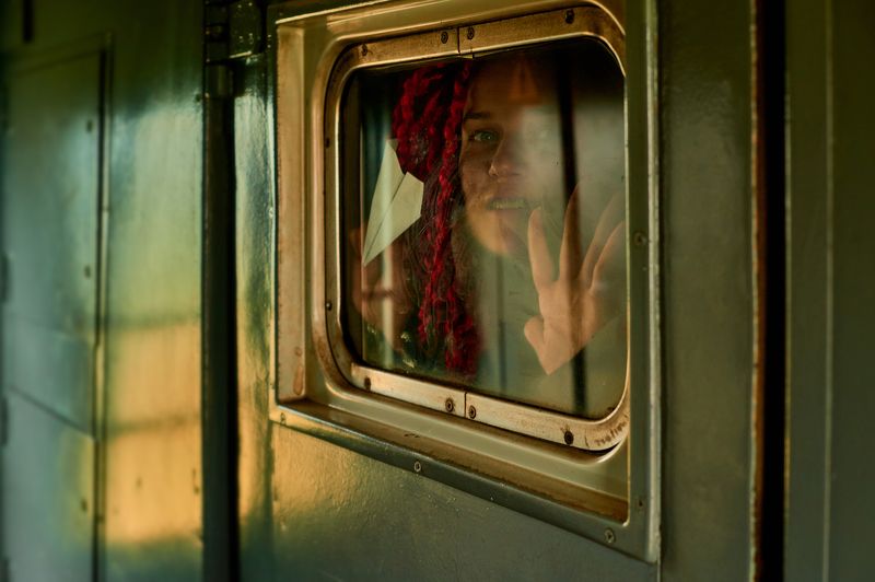 В поездеphoto preview