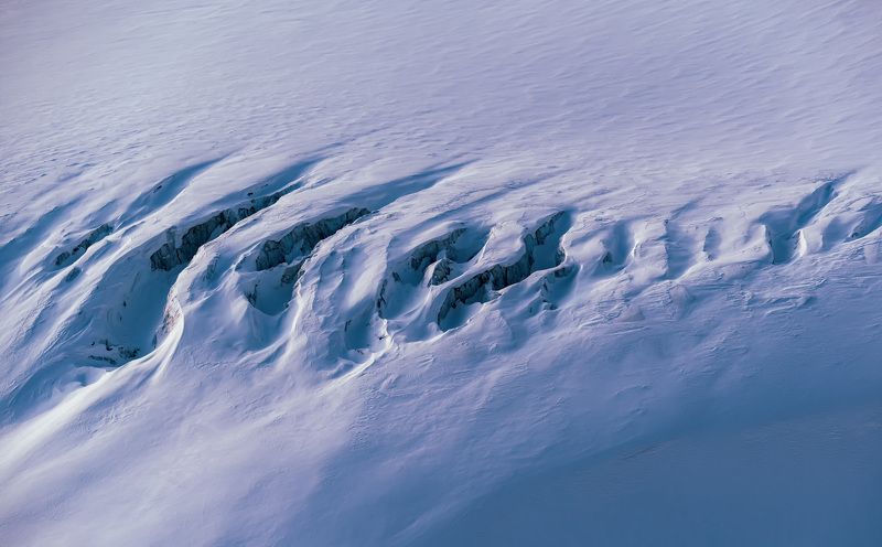 landscape, mountains, nature, gorge, elbrus, snow, caucasus, winter, frozen, crack, hiking, Cracks in the Elbrus glacier.photo preview