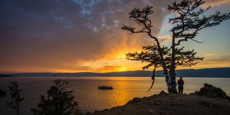 Закат на Ольхонеphoto preview