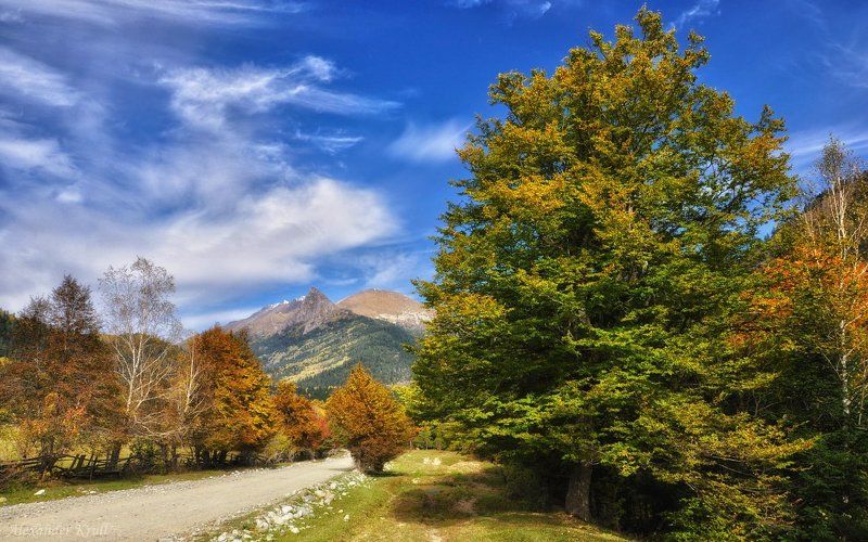 кавказ, кчр Прогулка с видом на Закан...photo preview