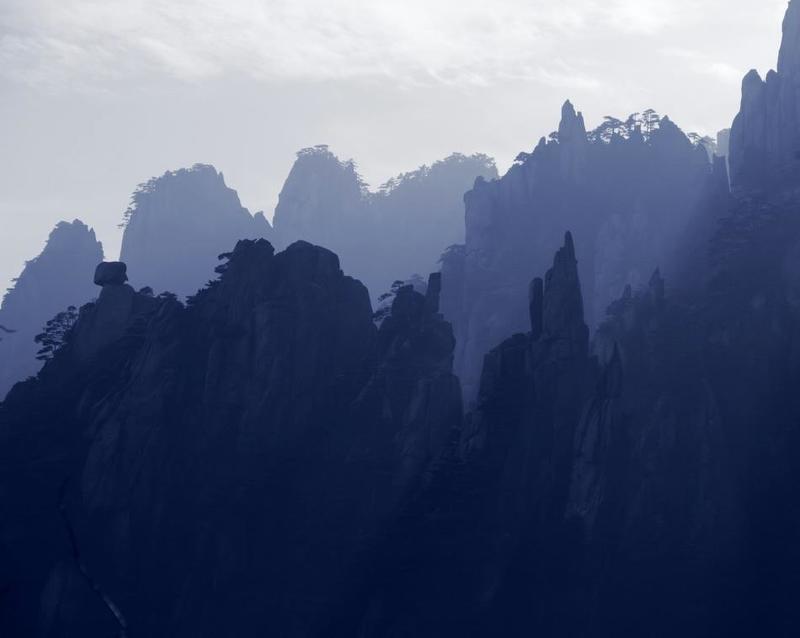 Горы, Китай, Скалы, Хуаншань ***photo preview