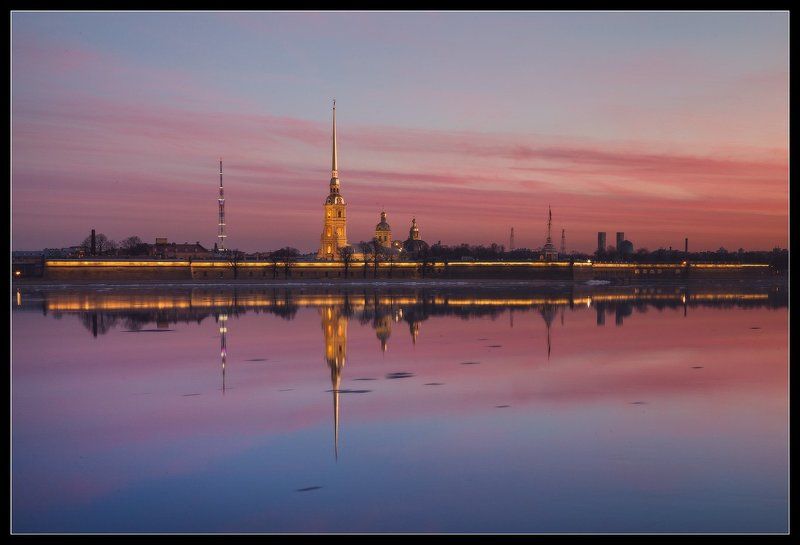 ледоход, нева, петербург, рассвет, река, россия, санкт, санкт-петербург Как я провел этим утром...photo preview