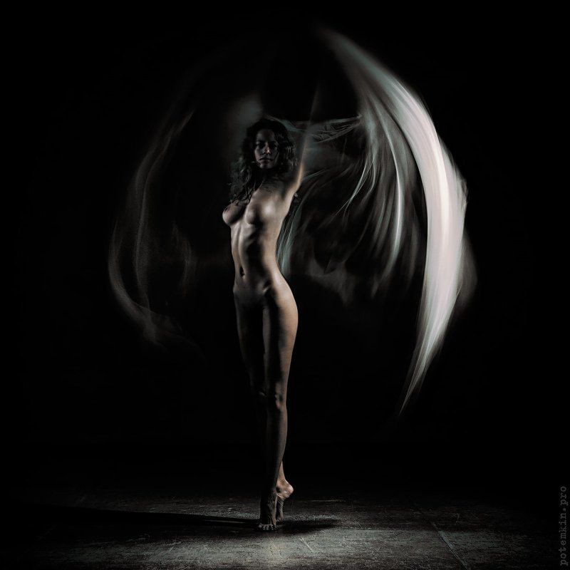 суккуб, крылья, ночь Succubusphoto preview