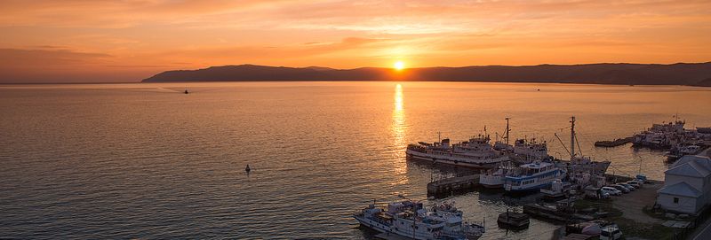 Закат в Листвянкеphoto preview