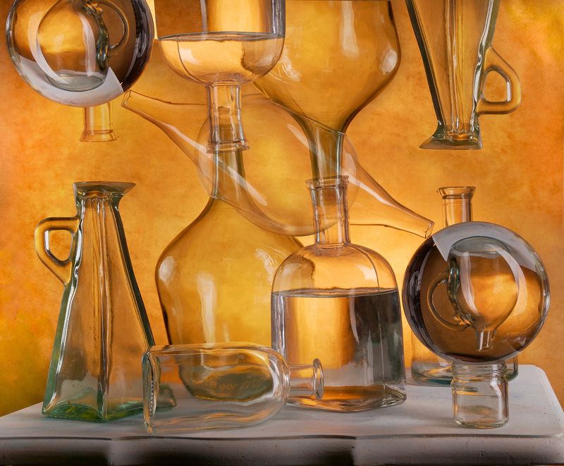 алхимия, стекло, бутылки, стеклянный шар Алхимияphoto preview