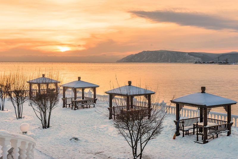 Закат на Истоке Ангарыphoto preview