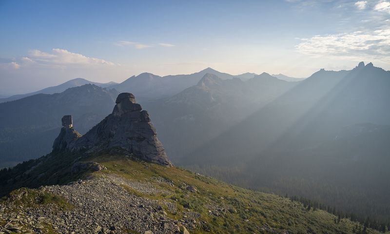 ...Утренний свет у скалы Кит...photo preview