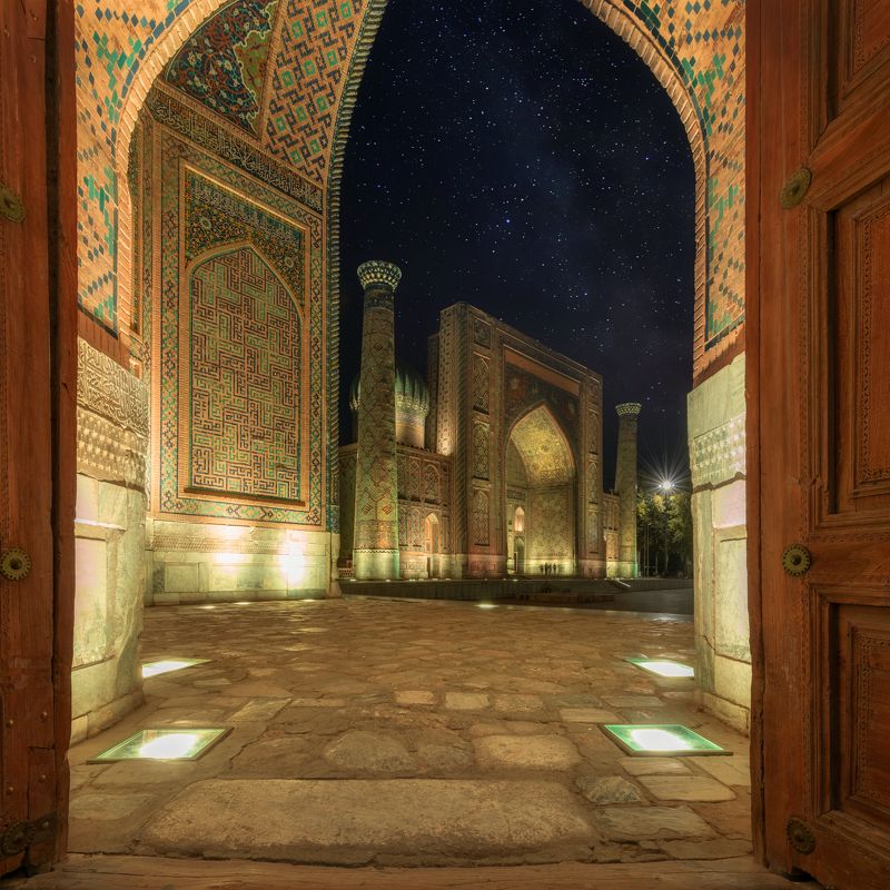 самарканд, узбекистан, архитектура Ворота в сказкуphoto preview