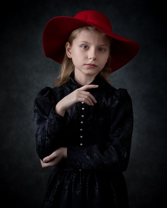 студийный портрет, детский портрет, семейный, концептуальное Варвараphoto preview