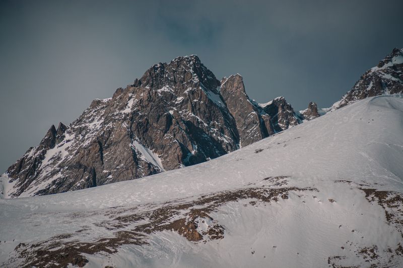 гоный склон, горный хребет, зима, горы, гора, осетия, северная осетия, фотограф, пейзаж, пейзажный фотограф Горный склон.photo preview