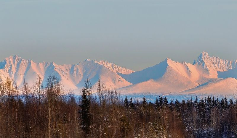 приполярный урал,горы,север,зима,природа севера,мороз Приполярный Уралphoto preview