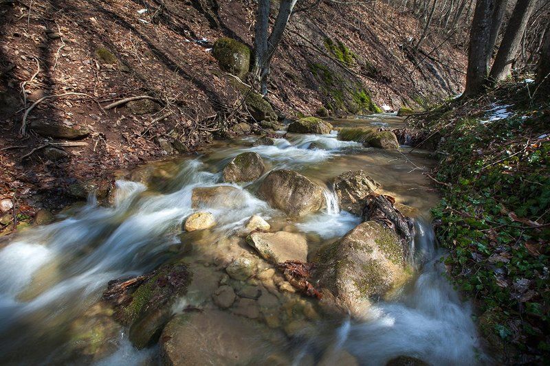 Горы, Крым, Пейзаж, Река Прогулка по Курлюк-Суphoto preview