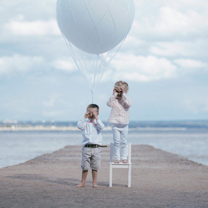 Boy, Girl, Девочка, Мальчик, Парашют, Пилот, Пирс pilotsphoto preview