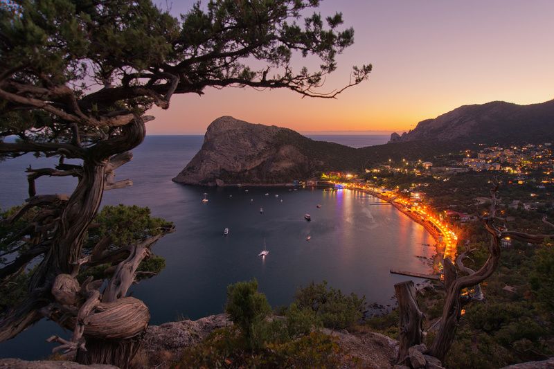 Крым, Море, Новый Свет Летний вечер.photo preview