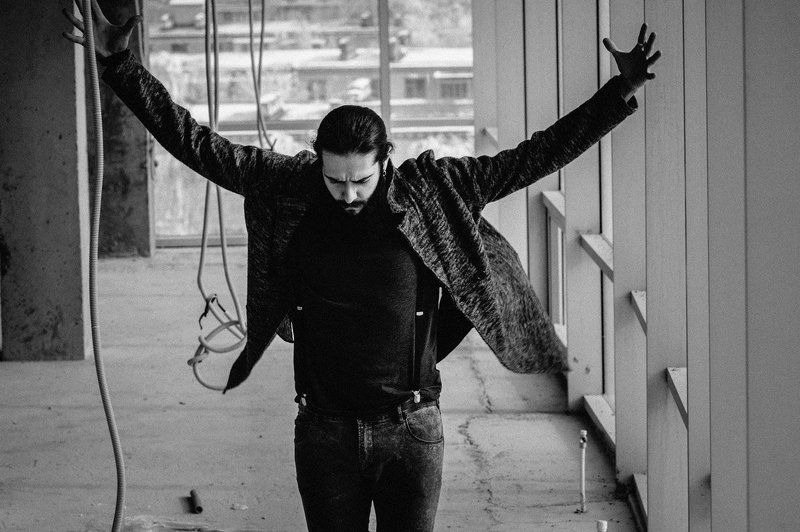 black & white, bw, emotion, face, light, man, model, nikon, people, portrait, studio Konstantinephoto preview