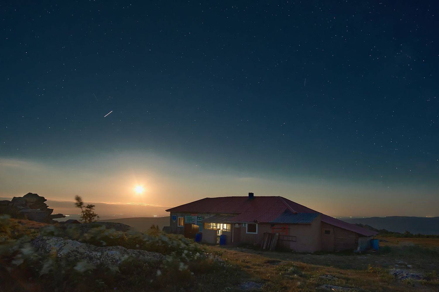 Приют Метеостанция. Таганай. 17.07.2022.. Автор: Алексей Антонов , Алексей Антонов