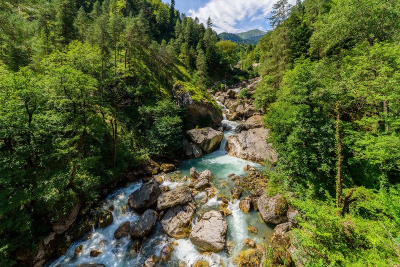 горы, река, пейзаж Реки горphoto preview