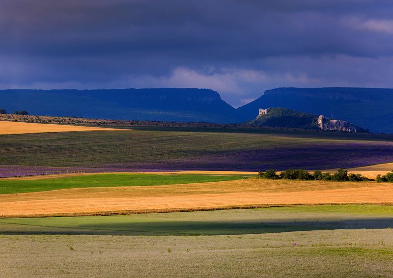 крым, бахчисарай, крымский прованс, крымские пейзажи, пейзажи крыма, лаванда, крымская лаванда, крымское предгорье Крымское предгорьеphoto preview