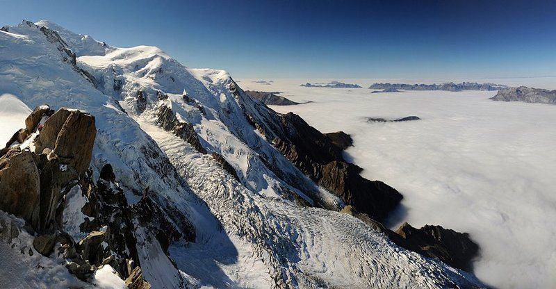 Alps, France, Land, Landscape, Mountain, Mountains, Panorama Mount Blanc Panoramaphoto preview