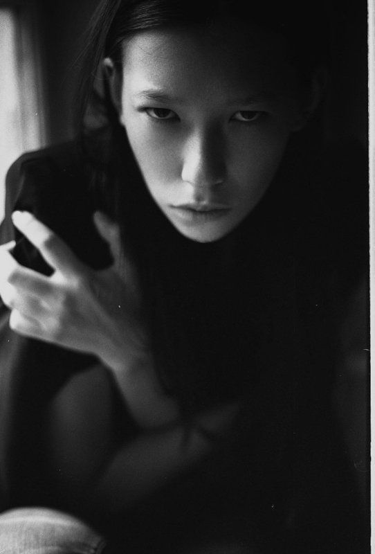 film, ilford, lady, canon, bw Yanaphoto preview